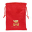 Saquito Plano Complementos Safta Rojo