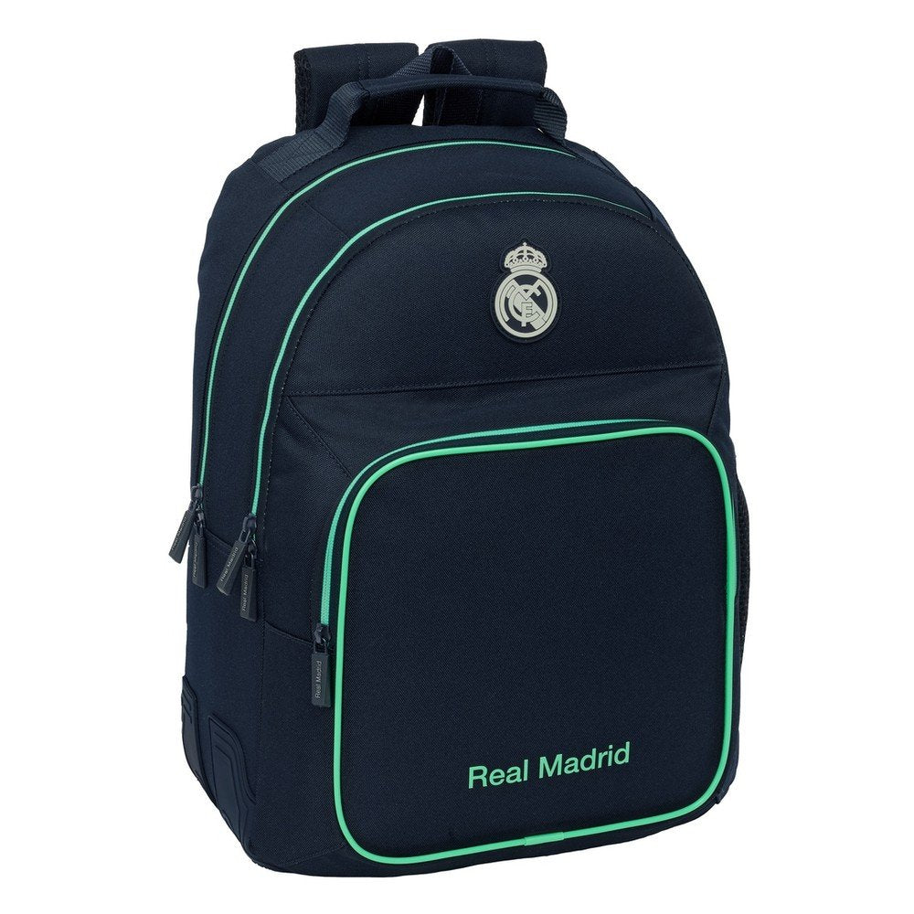 MOCHILA DOBLE CON CANTONERAS ADAPTABLE CARRO REAL MADRID 2ª | SAFTA, S,A,