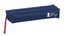 Portatodo rectangular con goma elástica El Pulpo SAFTA 22 cm azul marino