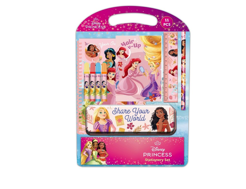 Set Escritura Princesas Disney Bloom Marca Safta
