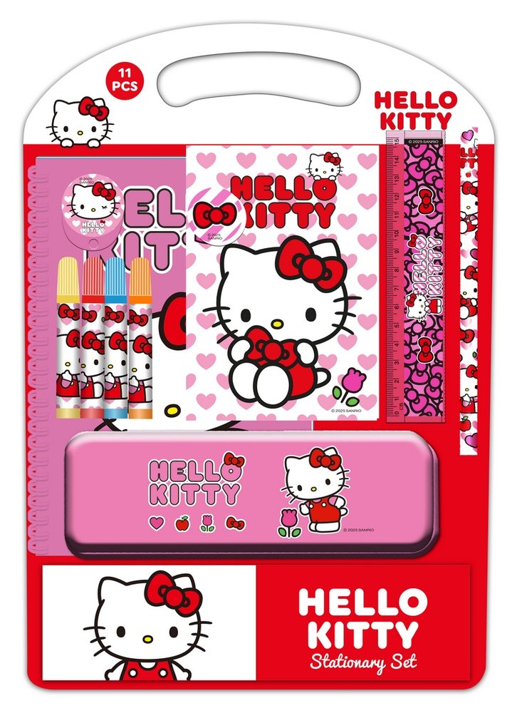 Set escritura Hello Kitty Iconic SAFTA 3 piezas