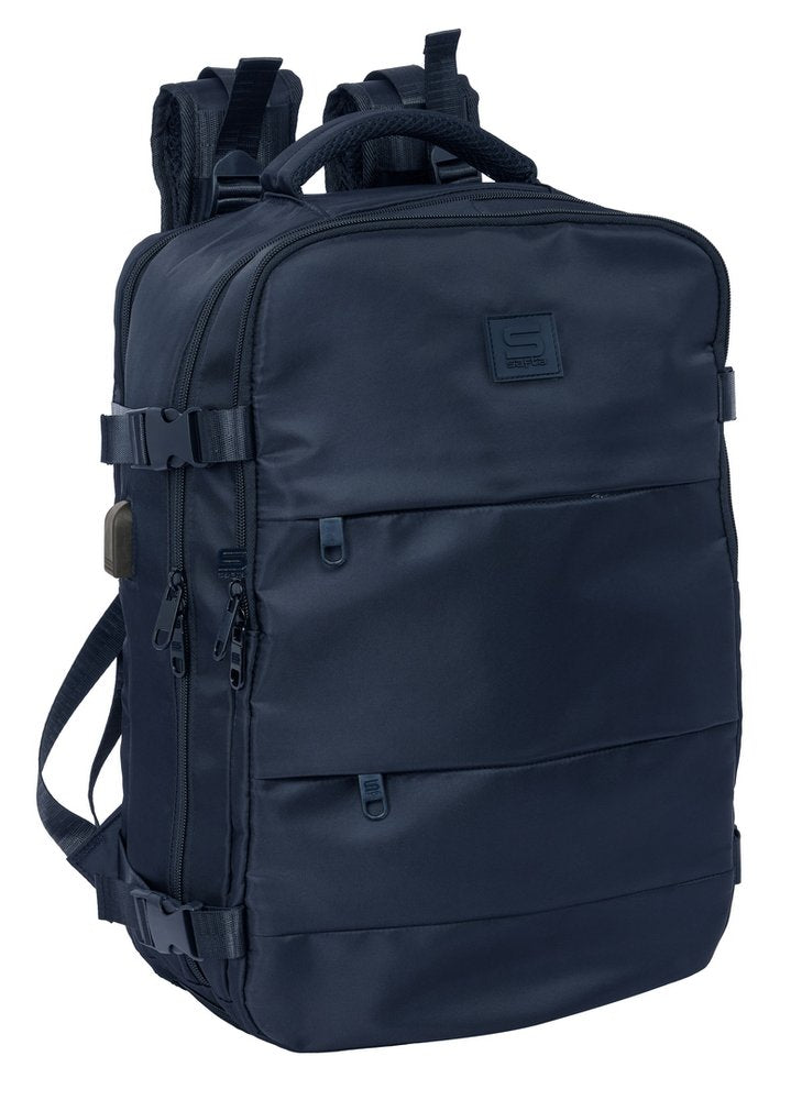 MOCHILA VIAJE CABINA 44CM PORTATIL 15,6'' SAFTA MARINO | SAFTA, S,A, Imagen principal del producto