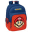 Mochila Doble Cantoneras Adapt. Carro Super Mario Mamma Mia SAFTA