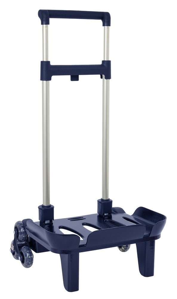 CARRO PORTAMOCHILAS PLEGAB, TRIPLE RUEDA AZUL MARINO | SAFTA, S,A,