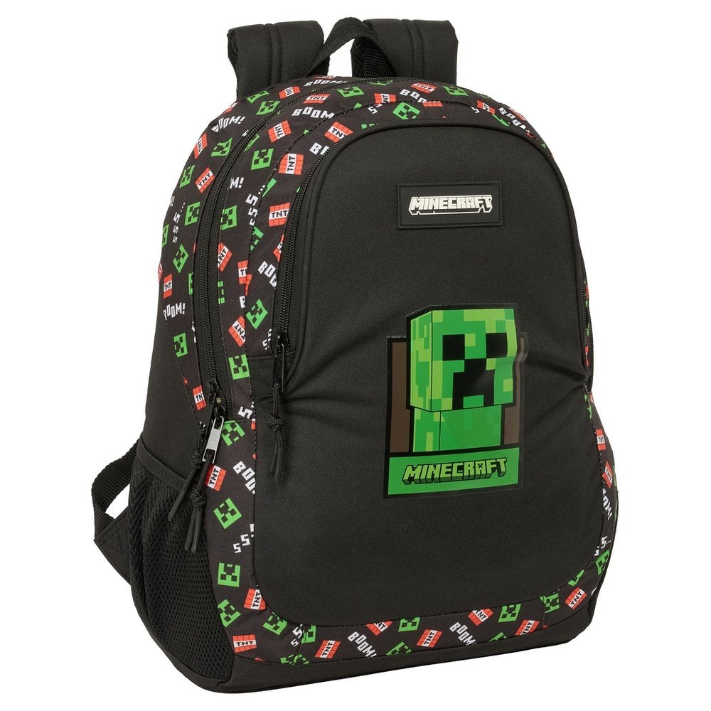 Mochila Adapt.carro Minecraft SAFTA S.A.