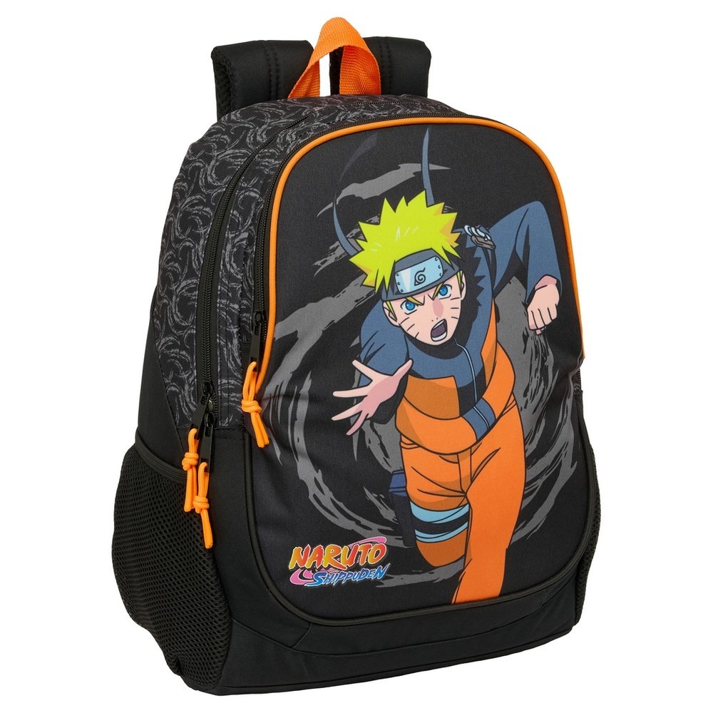 Mochila escolar 44x32 Adapt. Carro Naruto SAFTA