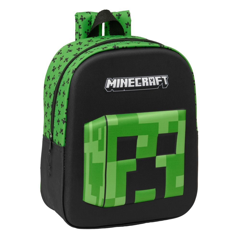 MOCHILA GUARDERIA 3D MINECRAFT | SAFTA, S,A, Imagen principal del producto