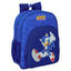 Mochila Junior Adapt a Carro Sonic SAFTA
