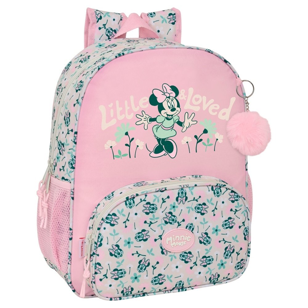 Mochila Junior Adapt a Carro Minnie Mouse Minty SAFTA