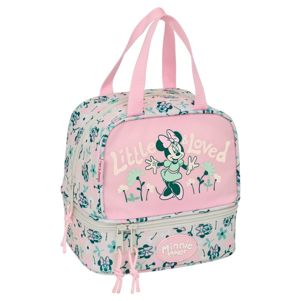 Portameriendas Nevera con Dos Asas Minnie Mouse Minty SAFTA