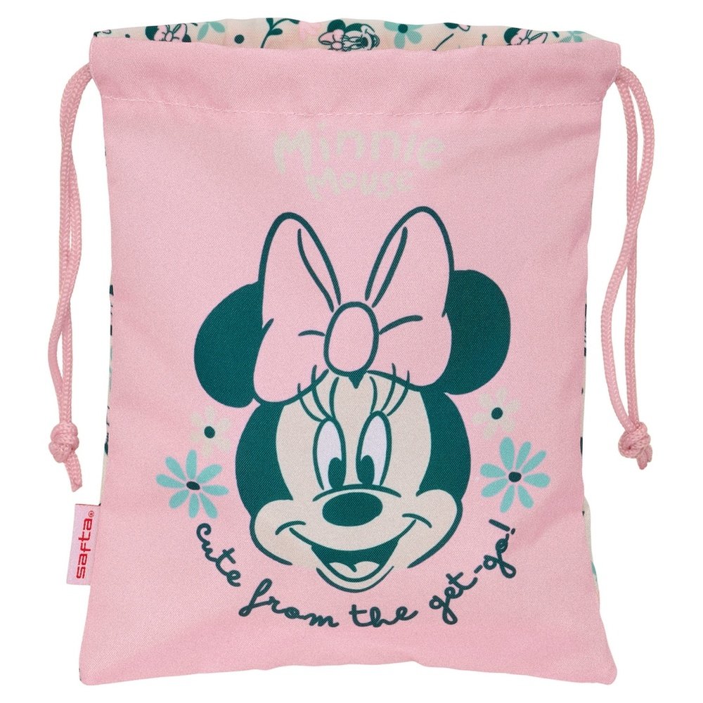 Saco de Merienda Minnie Mouse Minty de Safta