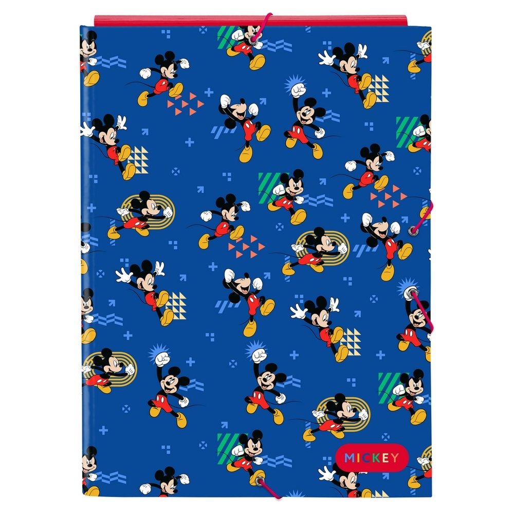 Carpeta Carton Folio Gomas Solapas Mickey Mouse Today Marca Safta Imagen principal del producto