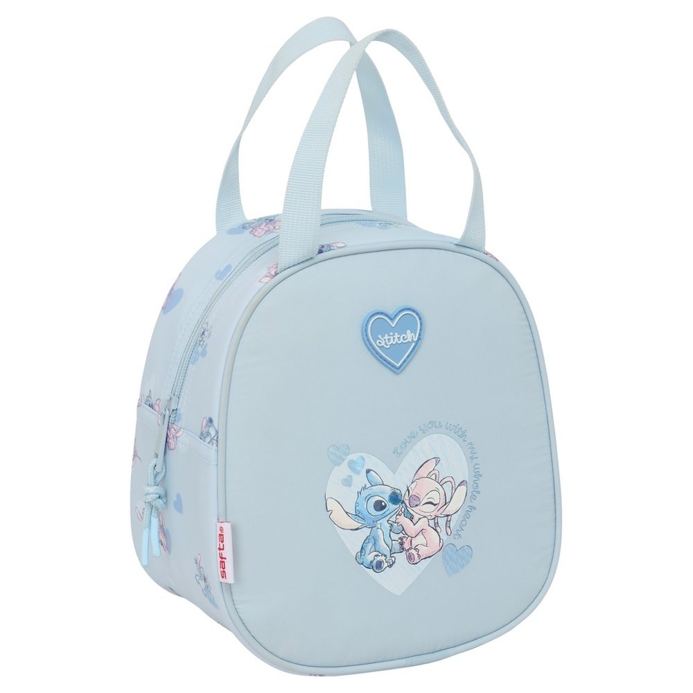 Neceser Termo Redondo con Asas Stitch Baby SAFTA
