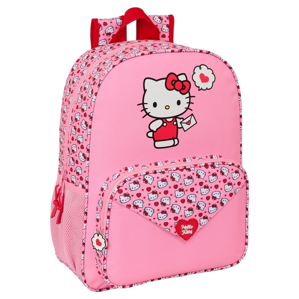 Mochila Adapt Carro Hello Kitty Safta