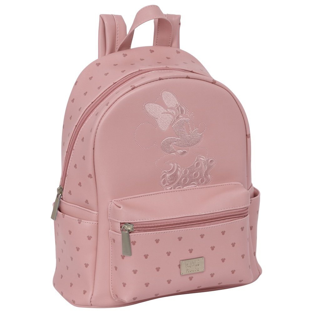 Mini mochila teen casual Disney Minnie Pink SAFTA