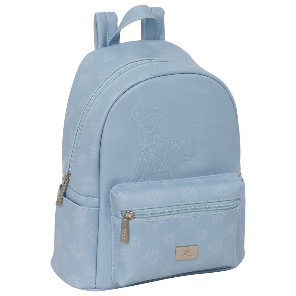 Mini Mochila Teen Casual Disney Frozen Celeste SAFTA