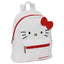 Mini Mochila Teen Casual Hello Kitty Lazo Rojo SAFTA