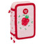 Plumier Triple 37 Piezas Glowlab Frutitas Safta