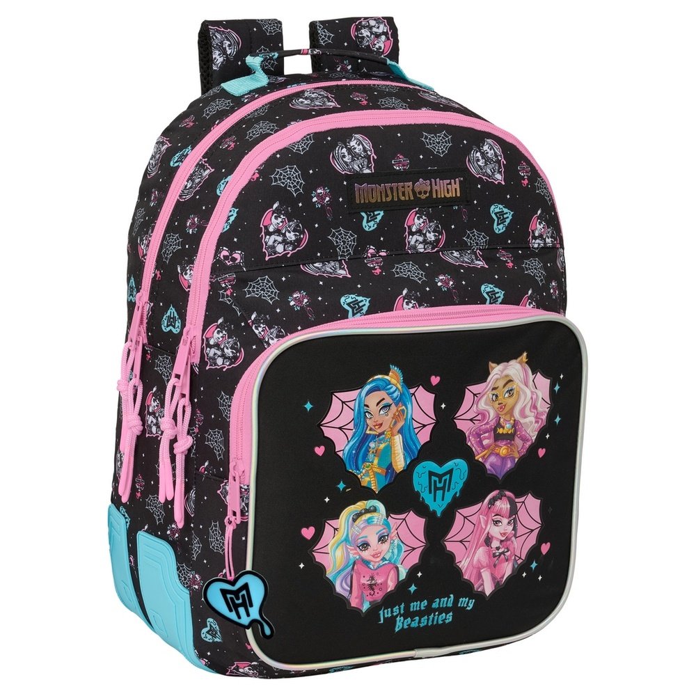 Mochila doble adaptable carro Monster High SAFTA