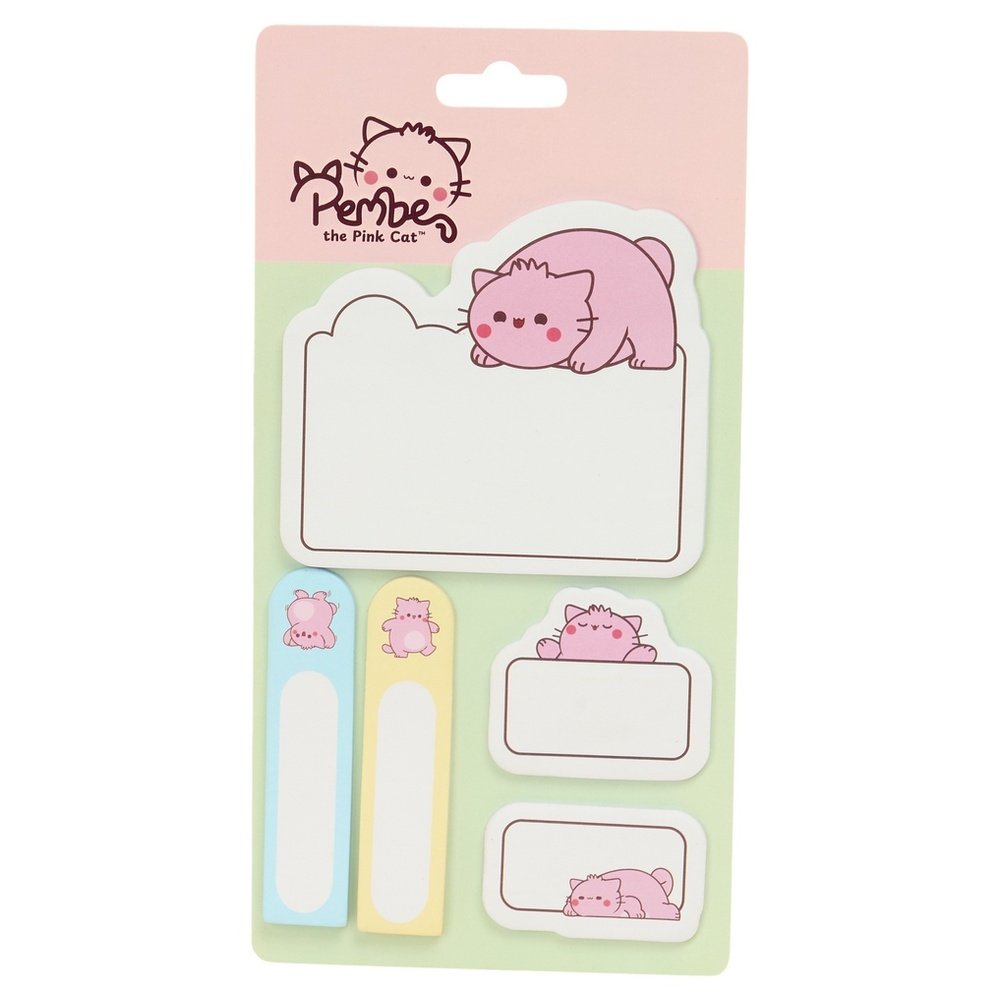 Blister Post-its Pembe the Pink Cat Marca SAFTA Imagen principal del producto
