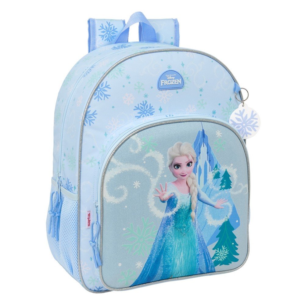 Mochila escolar adaptable a carro Frozen 42x33