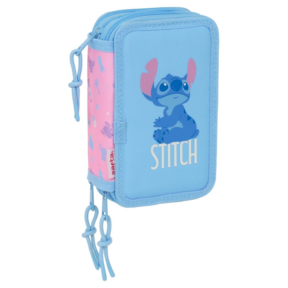 Plumier triple 37 piezas Stitch Bright SAFTA Imagen principal del producto