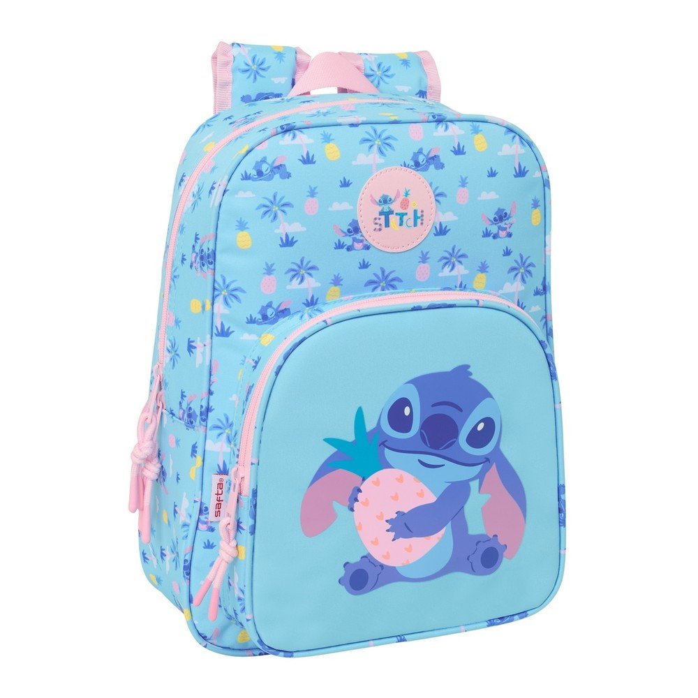 Mochila infantil adaptable a carro Stitch Waves Papelería del Paseo