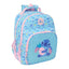 Mochila Doble con Cantoneras Adaptable a Carro Stitch Waves SAFTA