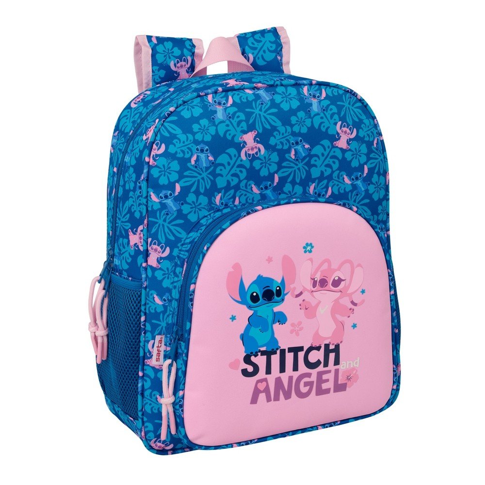 Mochila Junior Adaptable a Carro Stitch Lilo SAFTA
