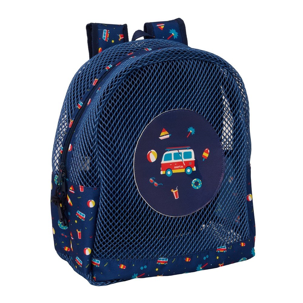 Mochila Anti-arena Safta Antiarena Azul Mario