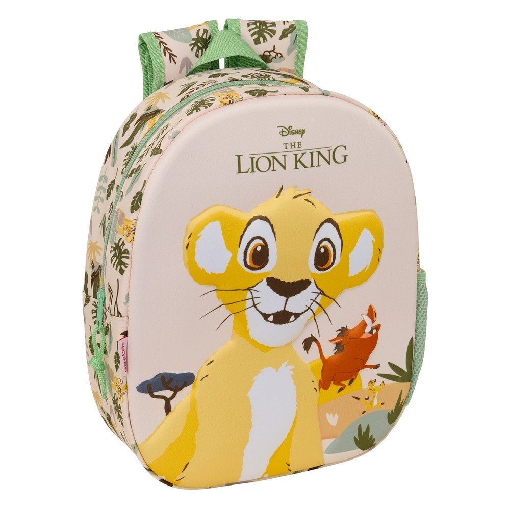 Mochila Guarderia 3D El Rey León Redonda SAFTA