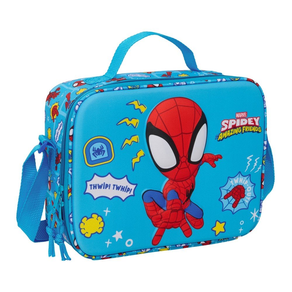 Portameriendas Nevera 3D Spidey Marca Safta