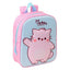 Mochila guardería 3D Pembe cuadrada SAFTA