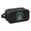 Zapatillero Minecraft Screen SAFTA S.A. Negro y Turquesa