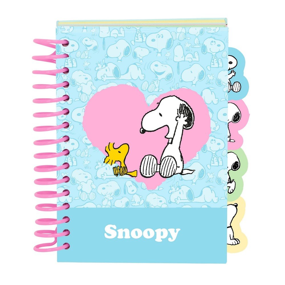 Bloc de Notas A6 Snoopy Safta Denim 14,8 x 10,5 cm