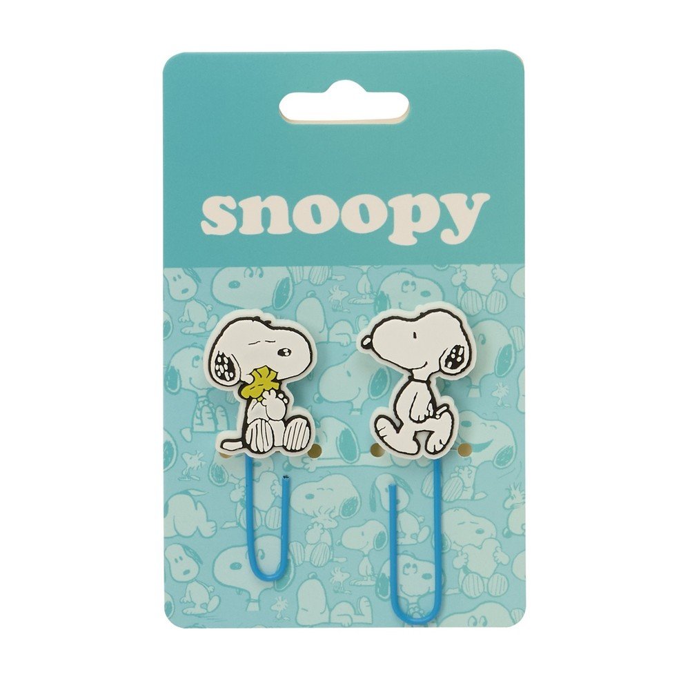 Blister Clips Snoopy Marca SAFTA 12 unidades