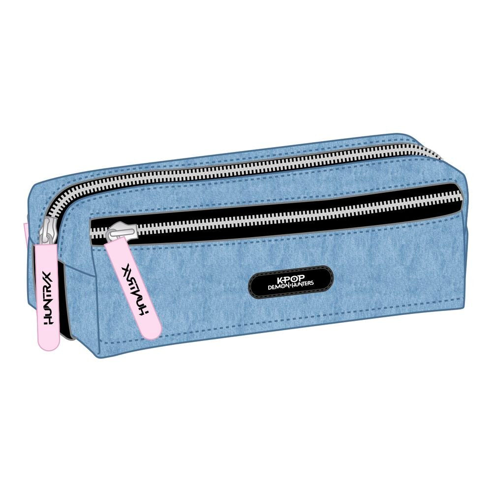 Portatodo triple pequeño con goma elastica K-pop Dh Huntr SAFTA