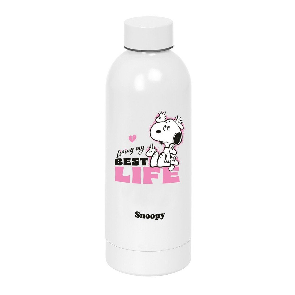Botella termo acero inoxidable Snoopy 500ml SAFTA