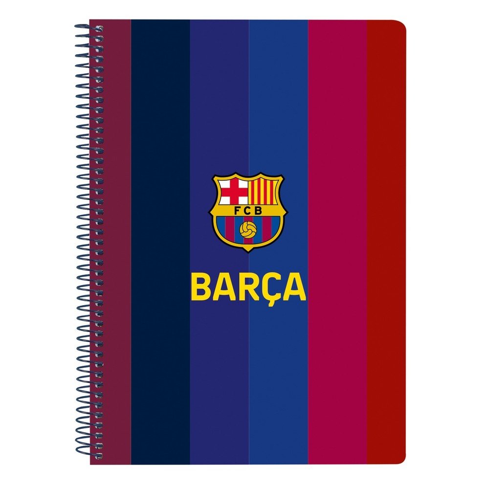 Libreta Cuarto Tapas Duras 80 H. F.c. Barcelona 1ª Equip. SAFTA