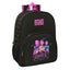 Mochila Adapt.carro K-pop Demon Hunters Negra SAFTA