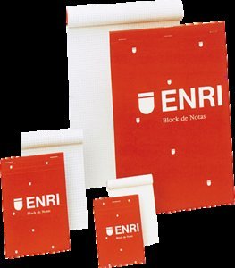 Bloc Espiral Estándar Liso 80H 90g | Enri 2000, S,A, | Cartón | Formato Estándar | Pack 5 Unidades Imagen principal del producto