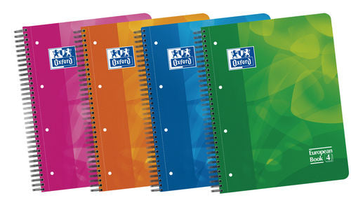 Bloc Espiral Estándar Liso 120H 90g | Oxford | Cartón | Formato Estándar | Pack 1 Unidades Imagen principal del producto