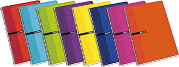 Bloc Espiral A4 Liso 100H 90g | Enri 2000, S,A, | Cartón | Formato A4 | Pack 5 Unidades Imagen principal del producto