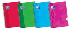 Bloc Espiral Estándar Liso 80H 90g | Oxford | Polipropileno | Formato Estándar | Pack 5 Unidades