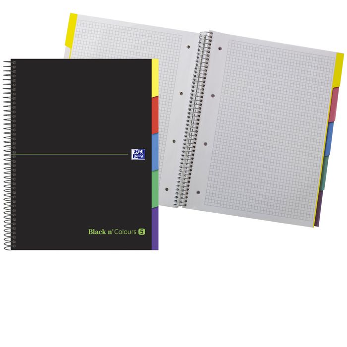 Bloc Espiral Estándar Liso 100H 90g | Oxford | Cartón | Formato Estándar | Pack 5 Unidades Imagen principal del producto