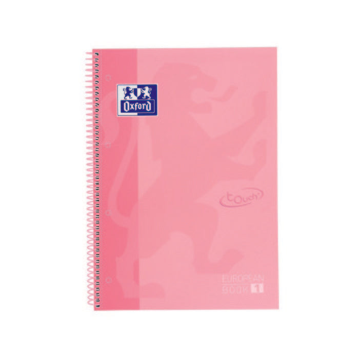 Bloc Espiral Estándar Liso 80H 90g | Oxford | Cartón | Formato Estándar | Pack 5 Unidades