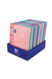 EXPOSITOR 10 CARPEBLOC OXFORD A4 100H 5MM PASTEL EXTRADURA | 1 UNIDADES | (OXFORD) Imagen principal del producto