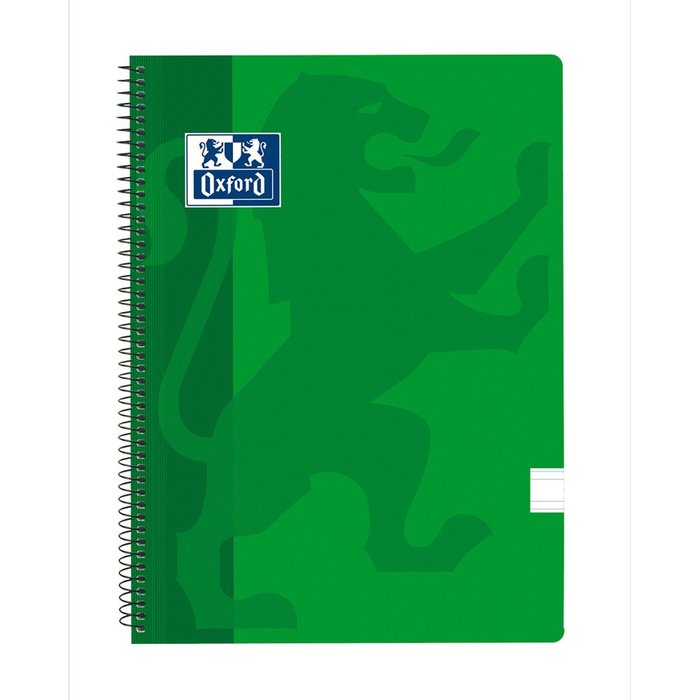 Bloc Folio Fº 80H Pauta 3,5mm Verde Oxford Imagen principal del producto