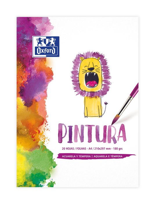Bloc Espiral Estándar Liso 20H 90g | Oxford | Cartón | Formato Estándar | Pack 1 Unidades Imagen principal del producto