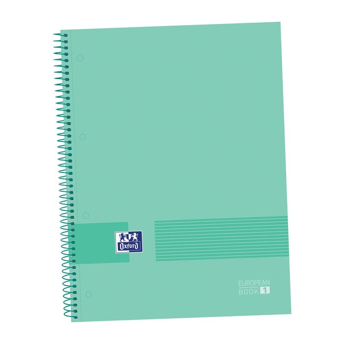 Bloc Espiral Estándar Liso 80H 90g | Oxford | Cartón | Formato Estándar | Pack 5 Unidades Imagen principal del producto